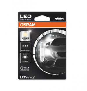 Osram Led C5W 41mm 4000k Premium 360