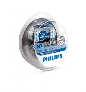 Philips White Vision Ultra H7+2 W5W