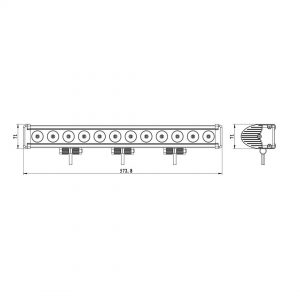 Led darbo žibintas 120W (10000Lm)